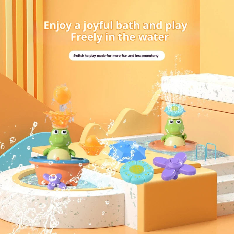Light Up Crocodile Bath Toy – Interactief & Waterplezier – Krokodil Fontein Badspeelgoed