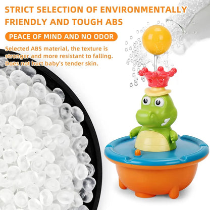 Light Up Crocodile Bath Toy – Interactief & Waterplezier – Krokodil Fontein Badspeelgoed