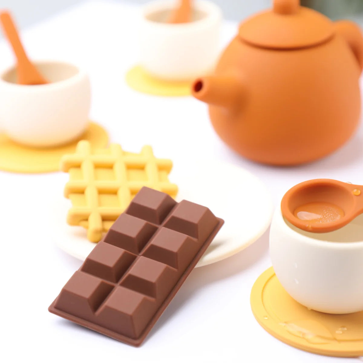 MiniBrew – Speels & Leerzaam – Siliconen Thee Set