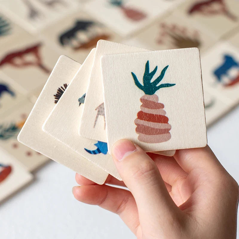 MemoryMatch – Hout & Leerzaam – Jungle Memory Spel