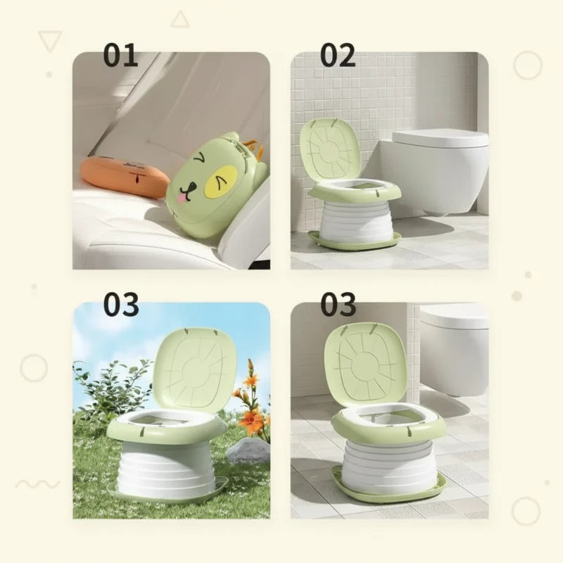 TravelPotty – Compact & Hygiënisch – Draagbaar Kinder Toilet