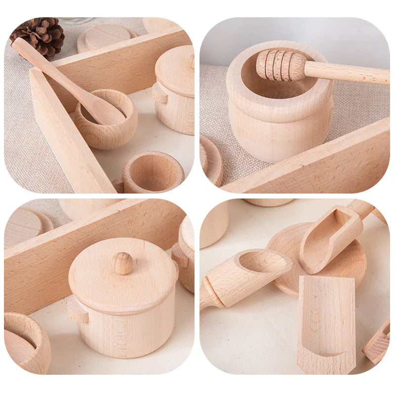 MiniMasterChef – Educatief & Leuk – Houten Keuken Speelset