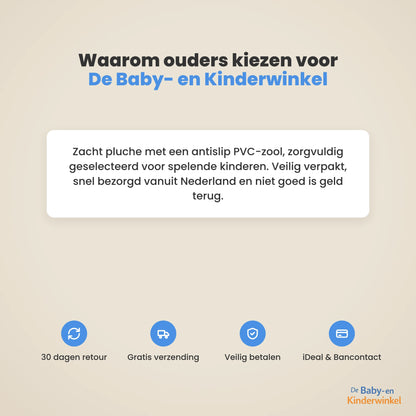 SnuggleKitty™ kindersloffen: warme voetjes met antislipzool (1 tot 6 jaar)