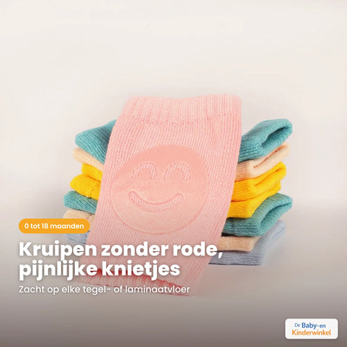 StrolliKnee™ kniebeschermers baby: zacht kruipen op harde vloer (0 tot 18 maanden)