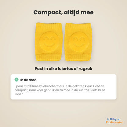 StrolliKnee™ kniebeschermers baby: zacht kruipen op harde vloer (0 tot 18 maanden)
