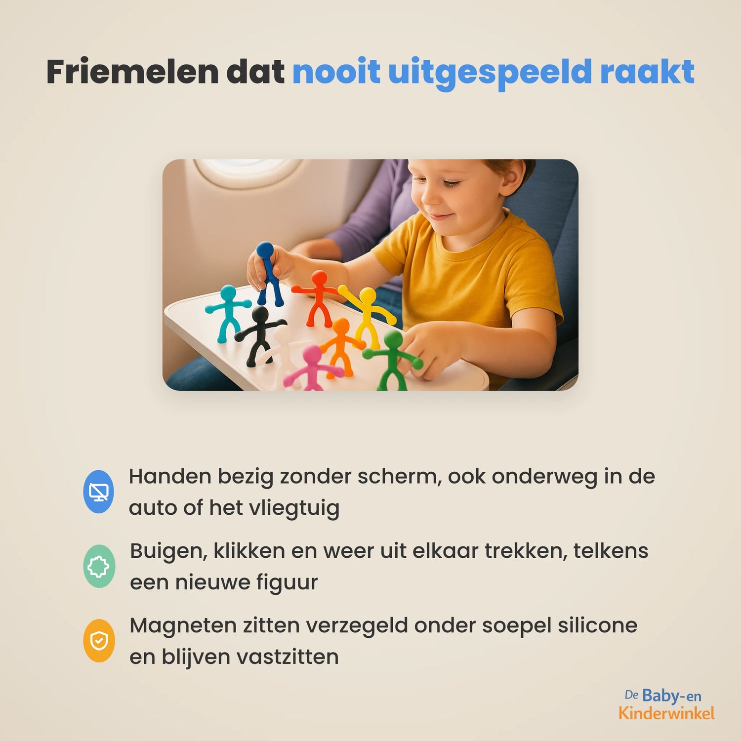 Toddla Magnetische Mannetjes voordelen