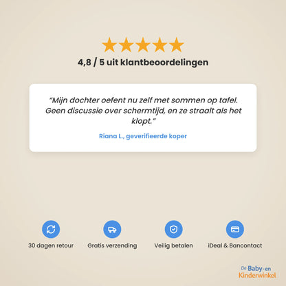 MathFlip Cards™: rekenkaarten om te leren rekenen zonder scherm (4 tot 8 jaar)