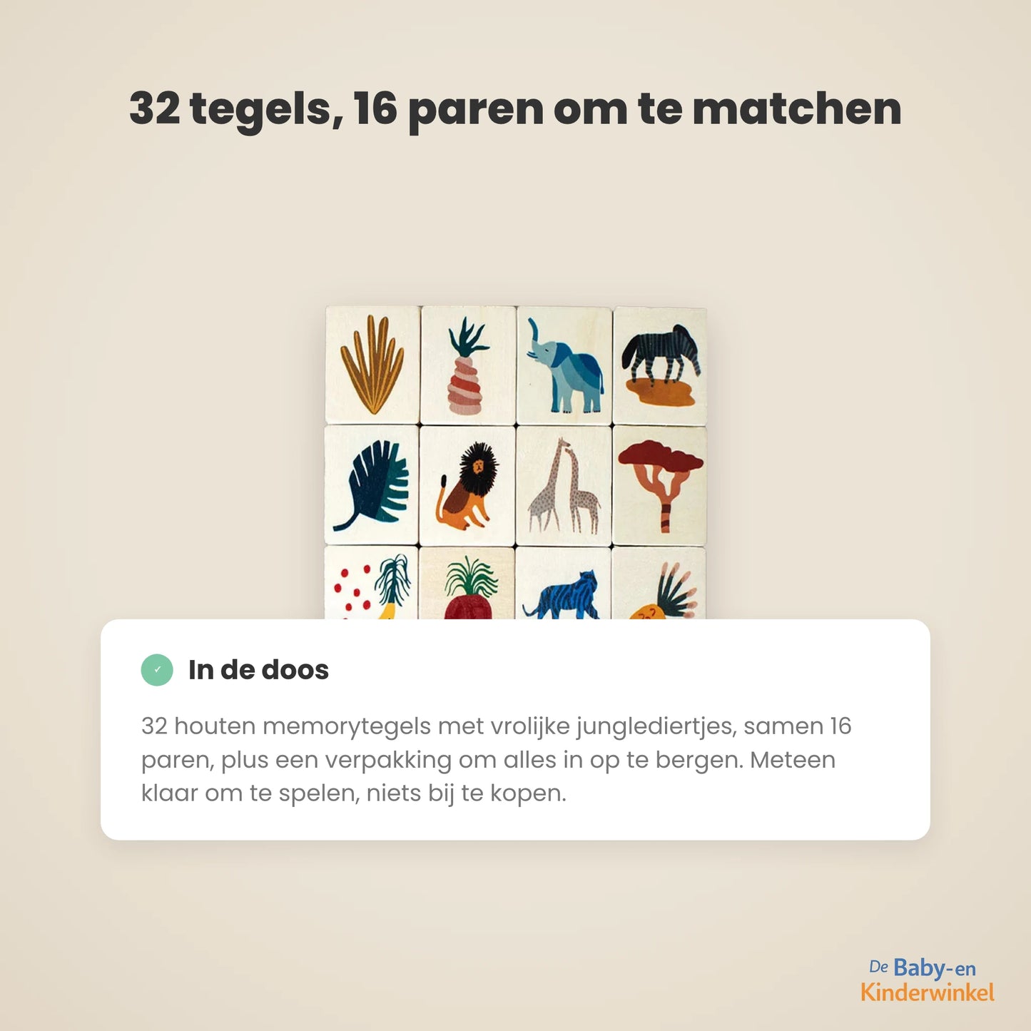 MemoryMatch inhoud en formaat