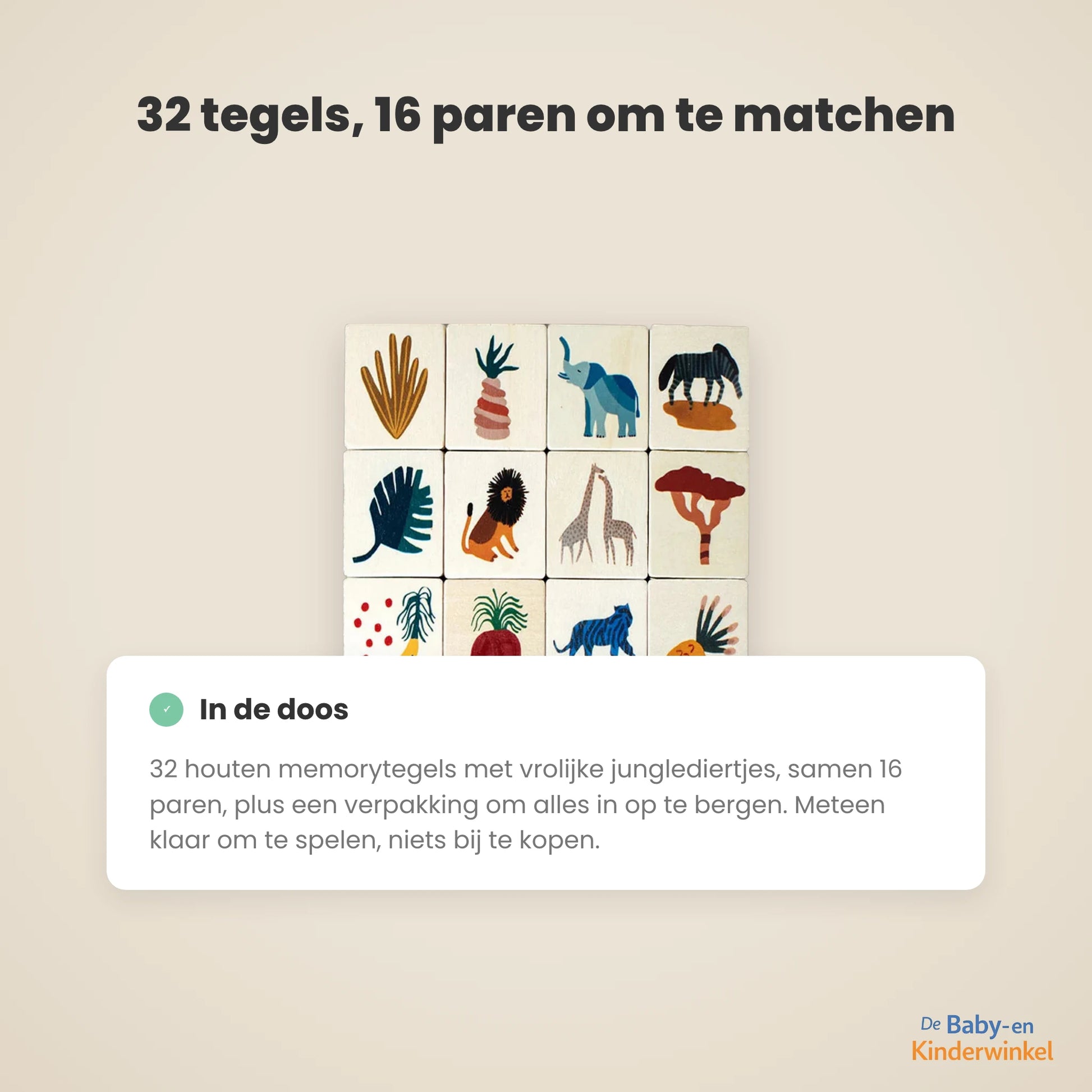 MemoryMatch inhoud en formaat