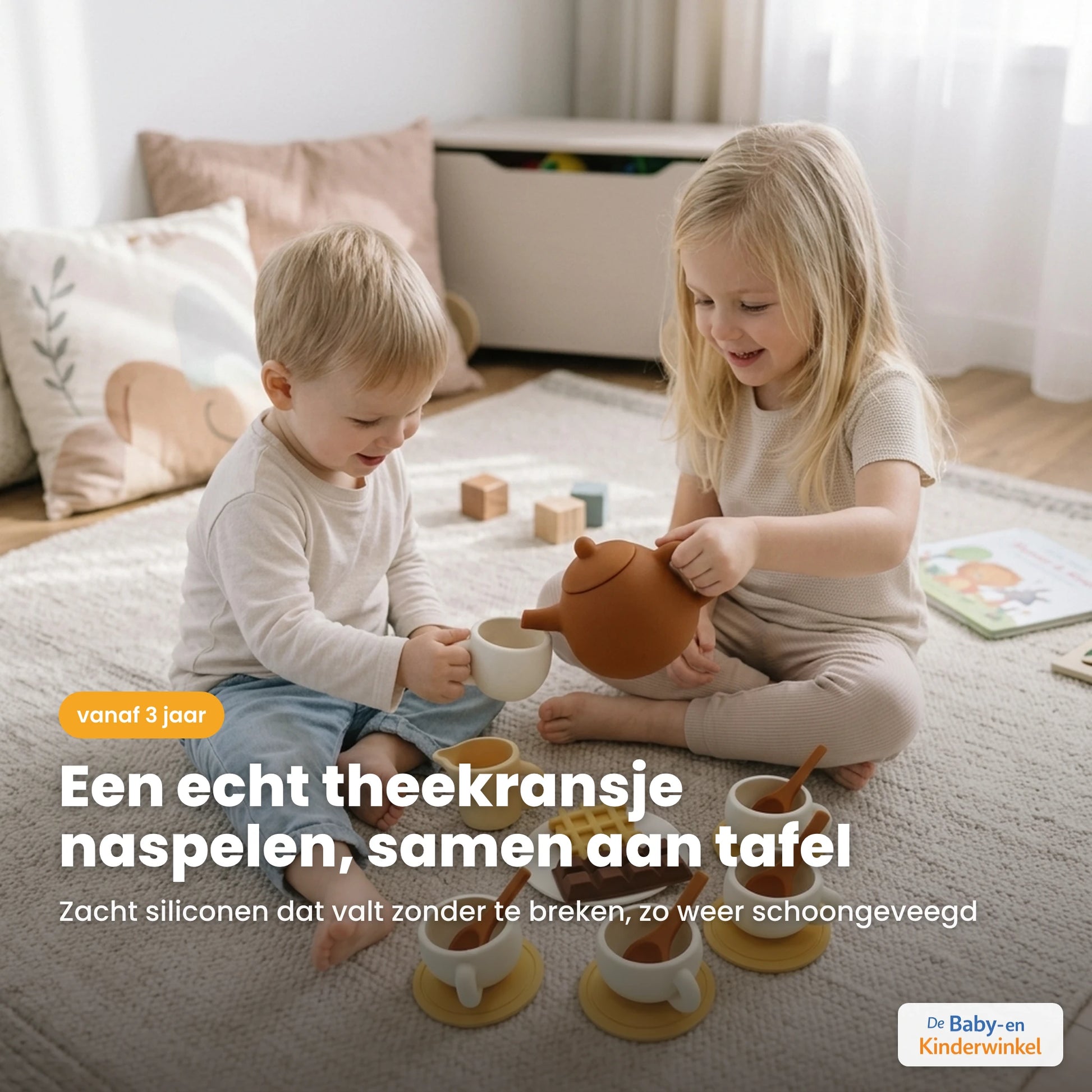 MiniBrew Speelthee Set sfeerbeeld in gebruik