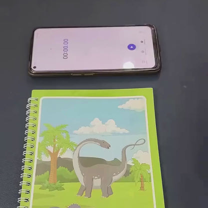 AquaDoodle Book™ herbruikbaar waterkleurboek zonder knoeien 18m - 5jr