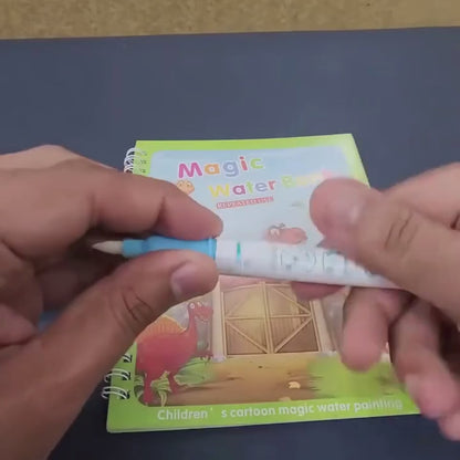 AquaDoodle Book™ herbruikbaar waterkleurboek zonder knoeien 18m - 5jr