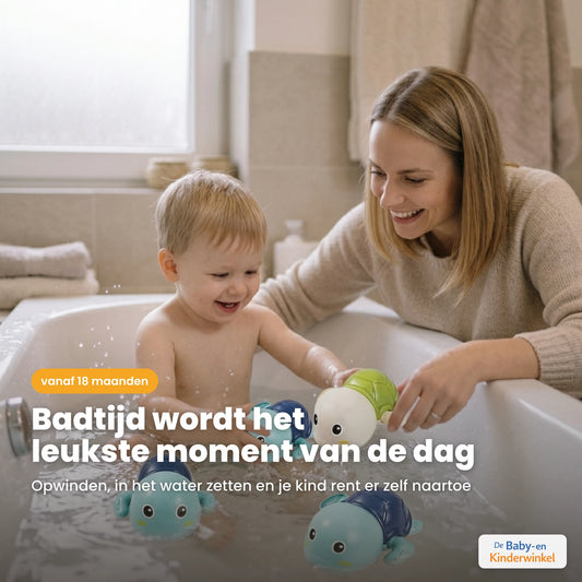 Toddla Zwemschildpadjes sfeerbeeld in gebruik