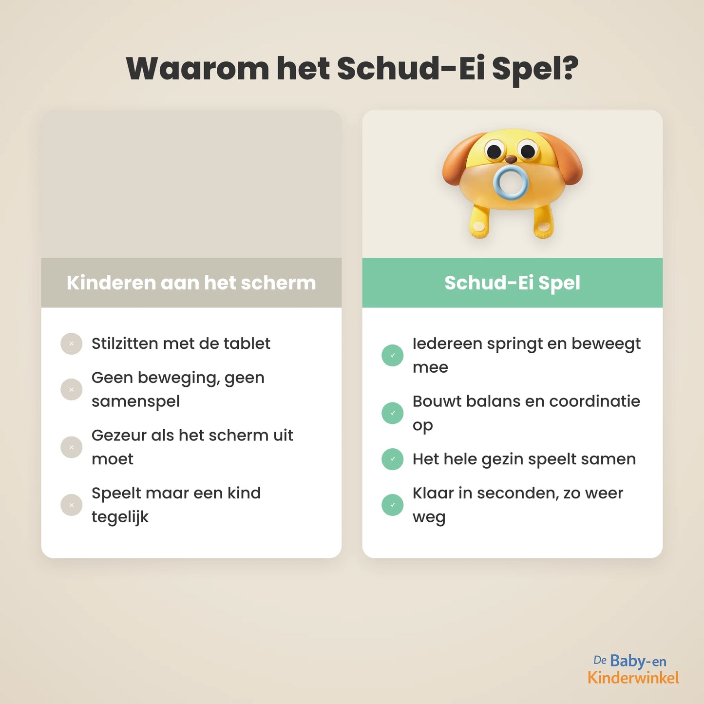 Schud-Ei Spel: actief beweegspel dat de hele kamer aan het lachen krijgt (vanaf 3 jaar)