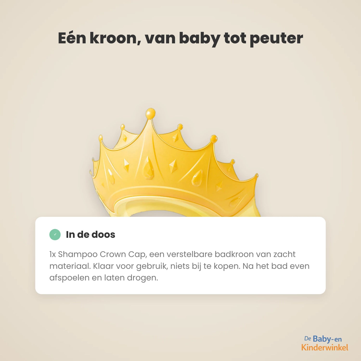 Shampoo Crown Cap inhoud en formaat