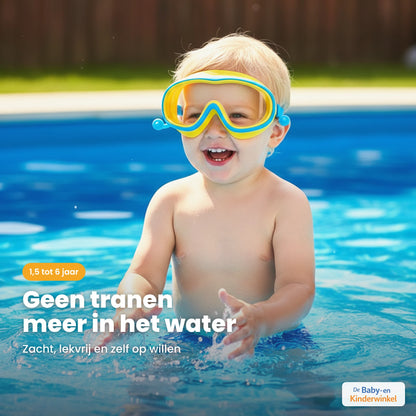 AquaShield Goggles™: lekvrije kinderzwembril voor kinderen die water in de ogen haten (2 tot 12 jaar)