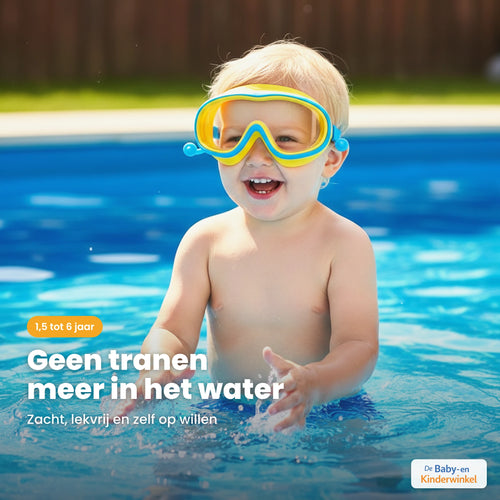 AquaShield Goggles™: lekvrije kinderzwembril voor kinderen die water in de ogen haten (2 tot 12 jaar)