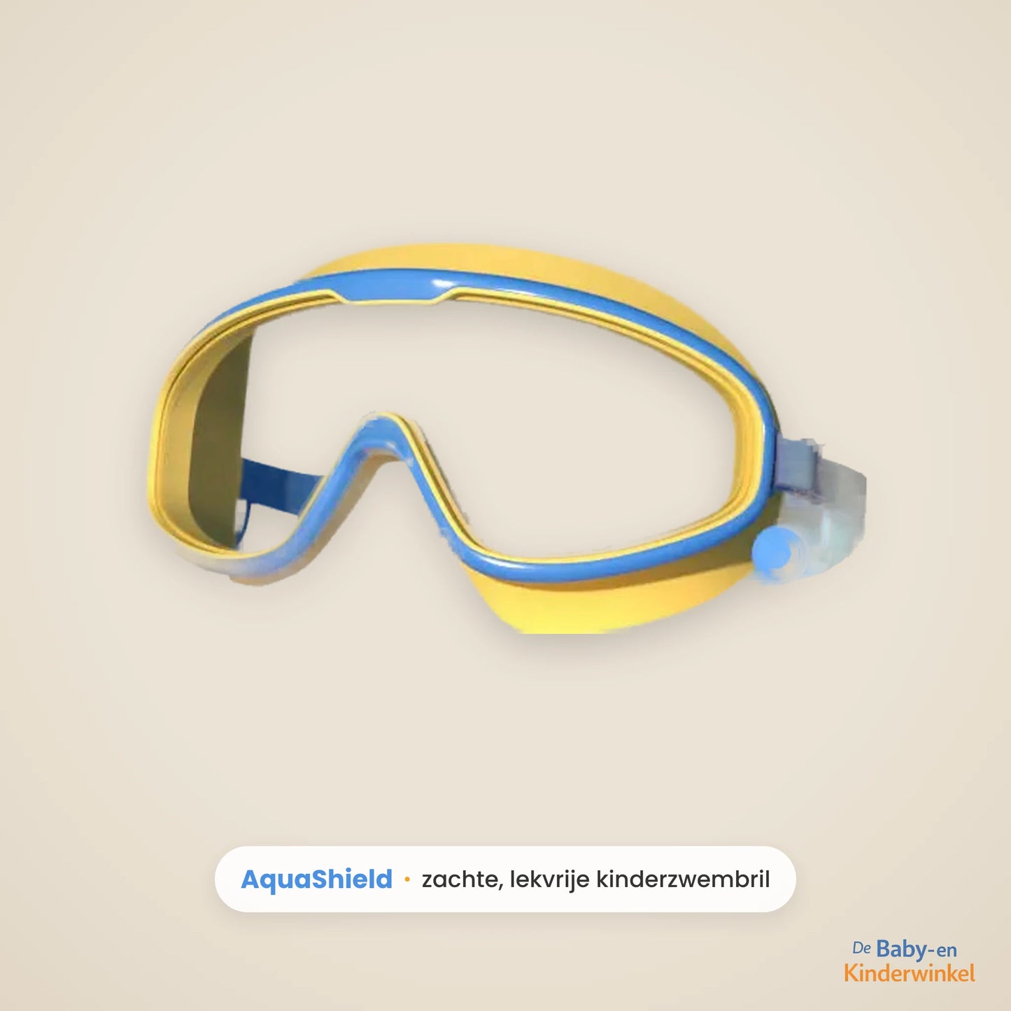 AquaShield Goggles™: lekvrije kinderzwembril voor kinderen die water in de ogen haten (2 tot 12 jaar)