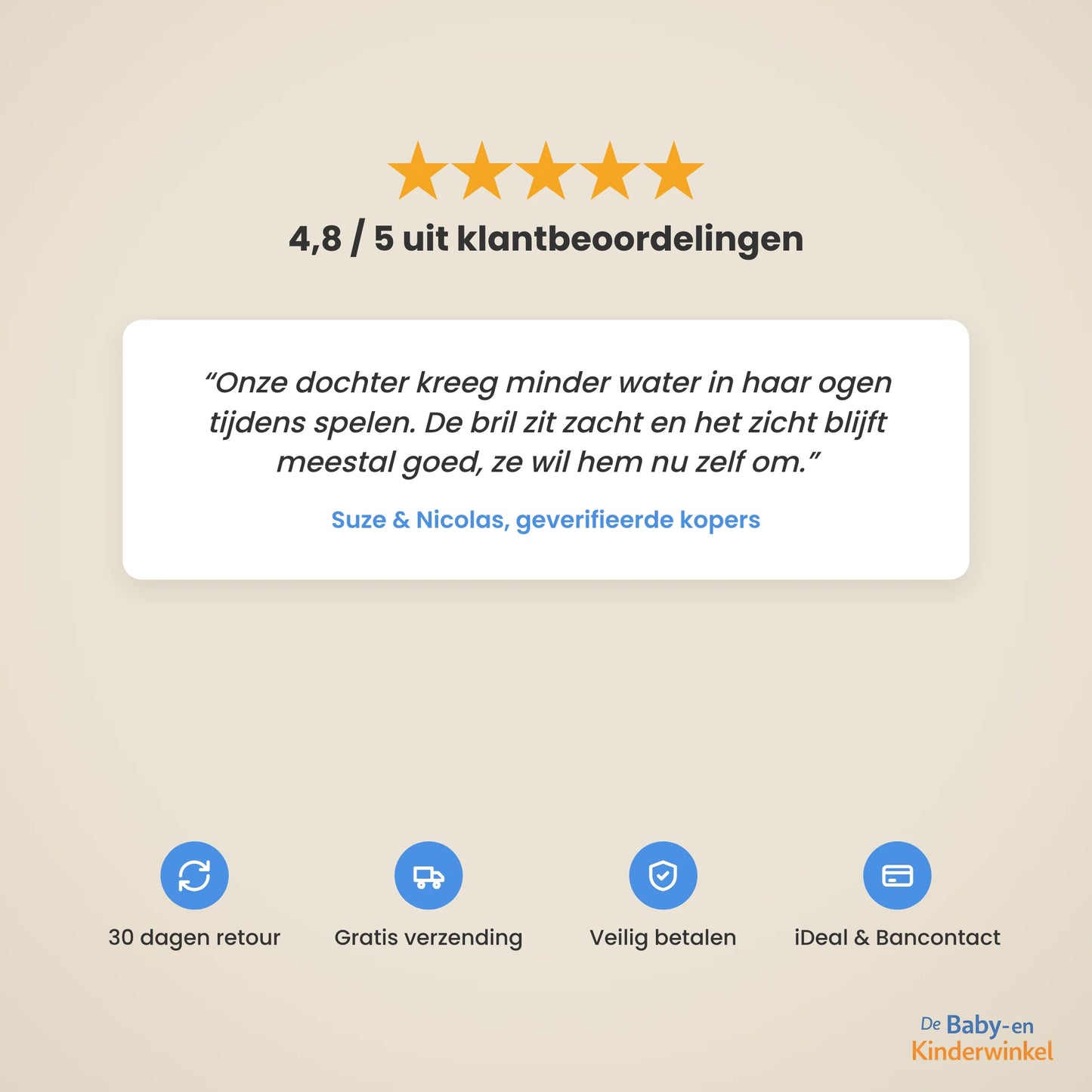 AquaShield Goggles™: lekvrije kinderzwembril voor kinderen die water in de ogen haten (2 tot 12 jaar)