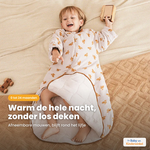 StrolliSleep™ babyslaapzak met afneembare mouwen (0 tot 24 maanden)