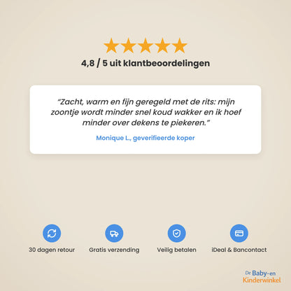 StrolliSleep™ babyslaapzak met afneembare mouwen (0 tot 24 maanden)