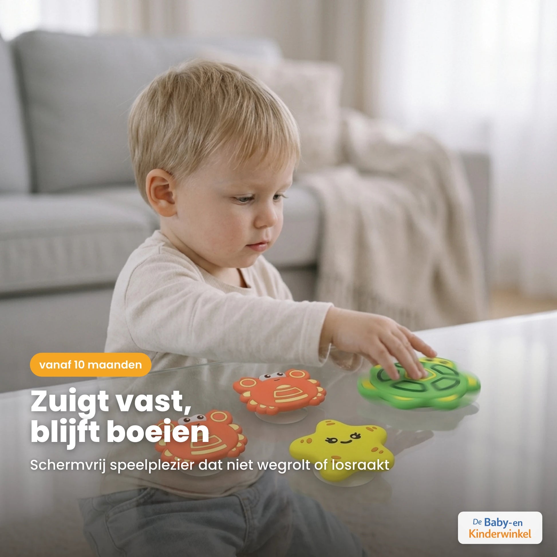 SpinPlay zuig-spinner sfeerbeeld in gebruik