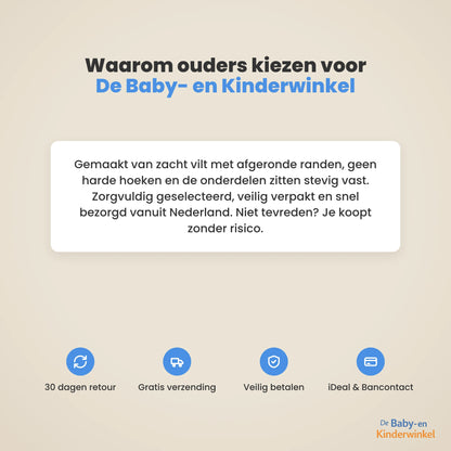 Toddla™ Montessori Busy Board: leren spelen zonder scherm (peuters en kleuters)