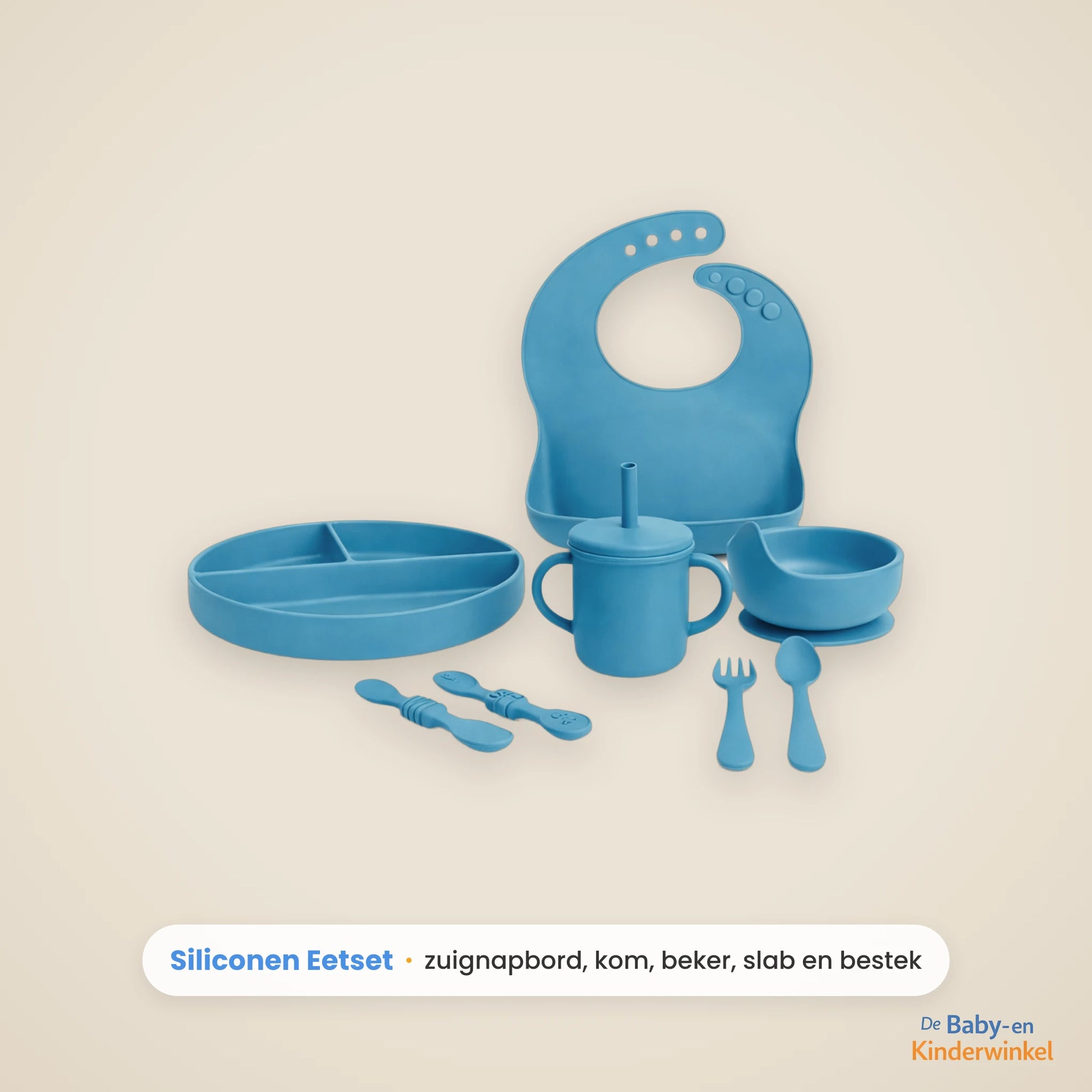 Toddla Siliconen Baby Eetset product
