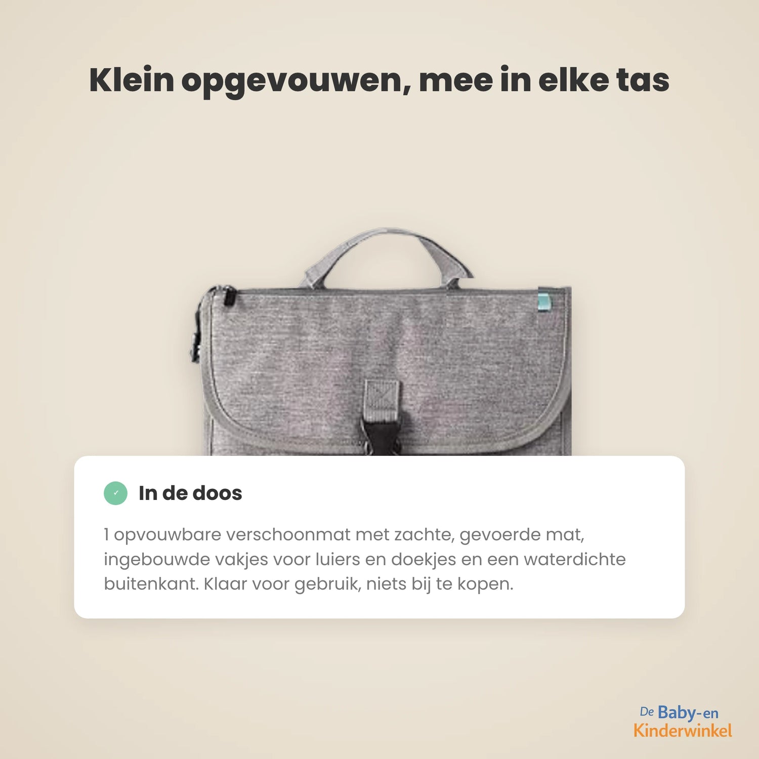 Toddla verschoonmat inhoud en formaat
