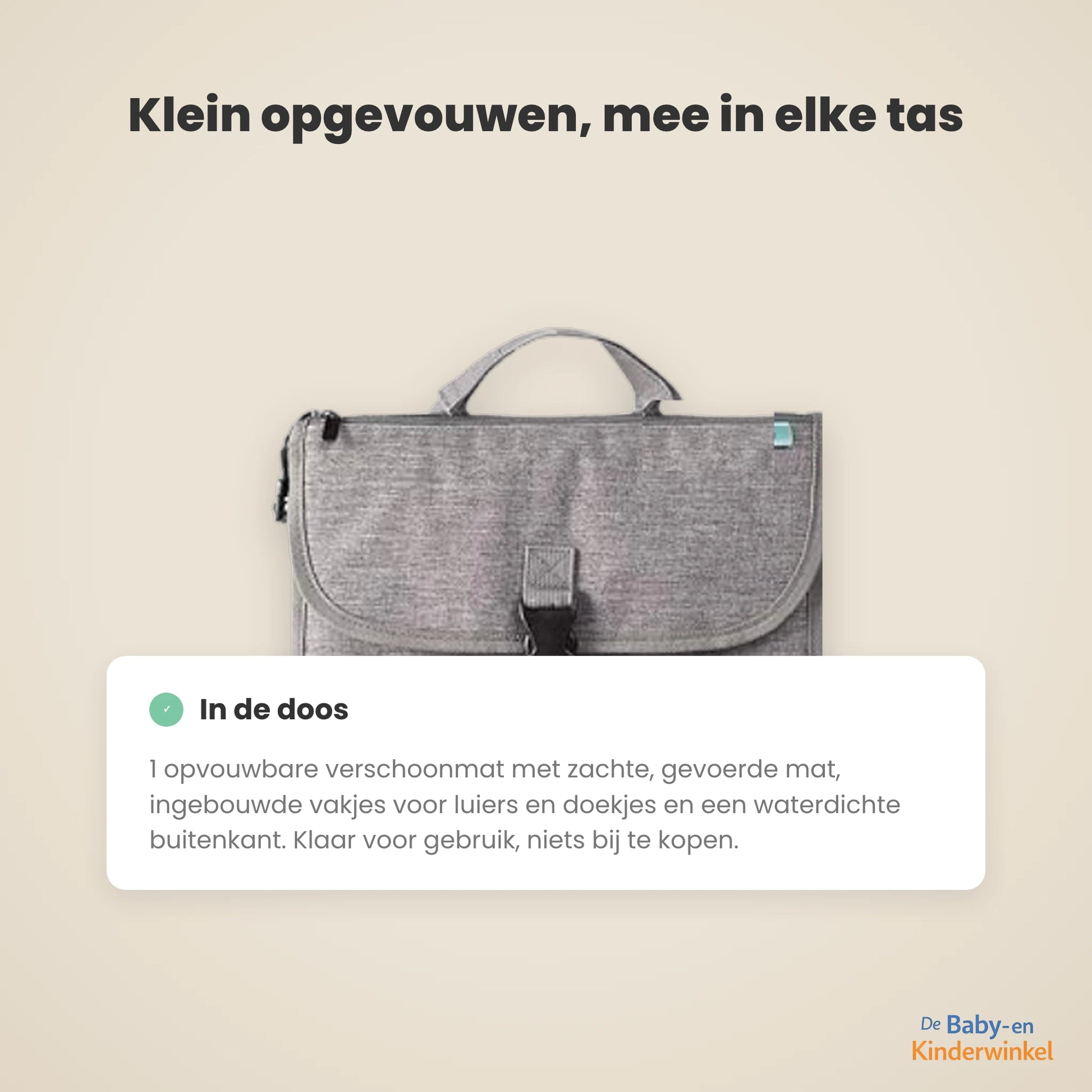 Toddla verschoonmat inhoud en formaat