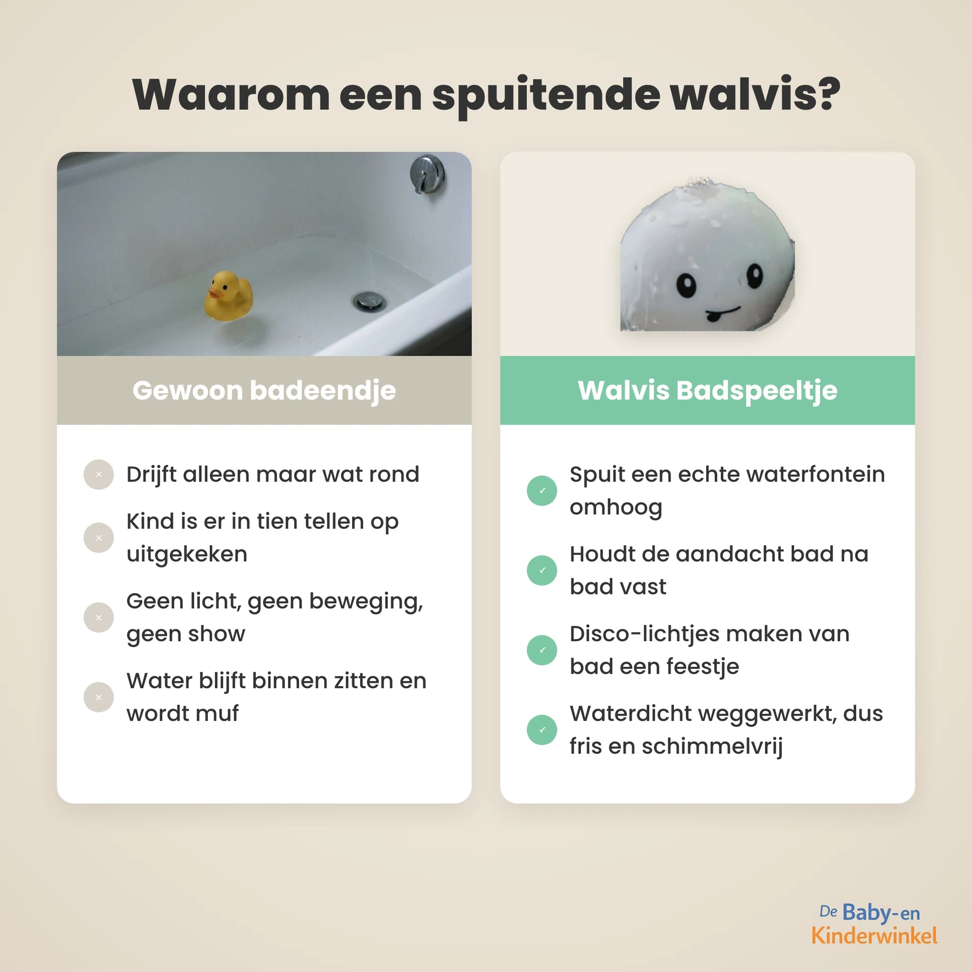 Toddla Walvis Badspeeltje vergelijking