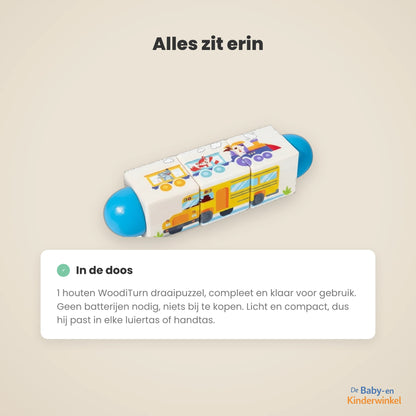 WoodiTurn inhoud en formaat