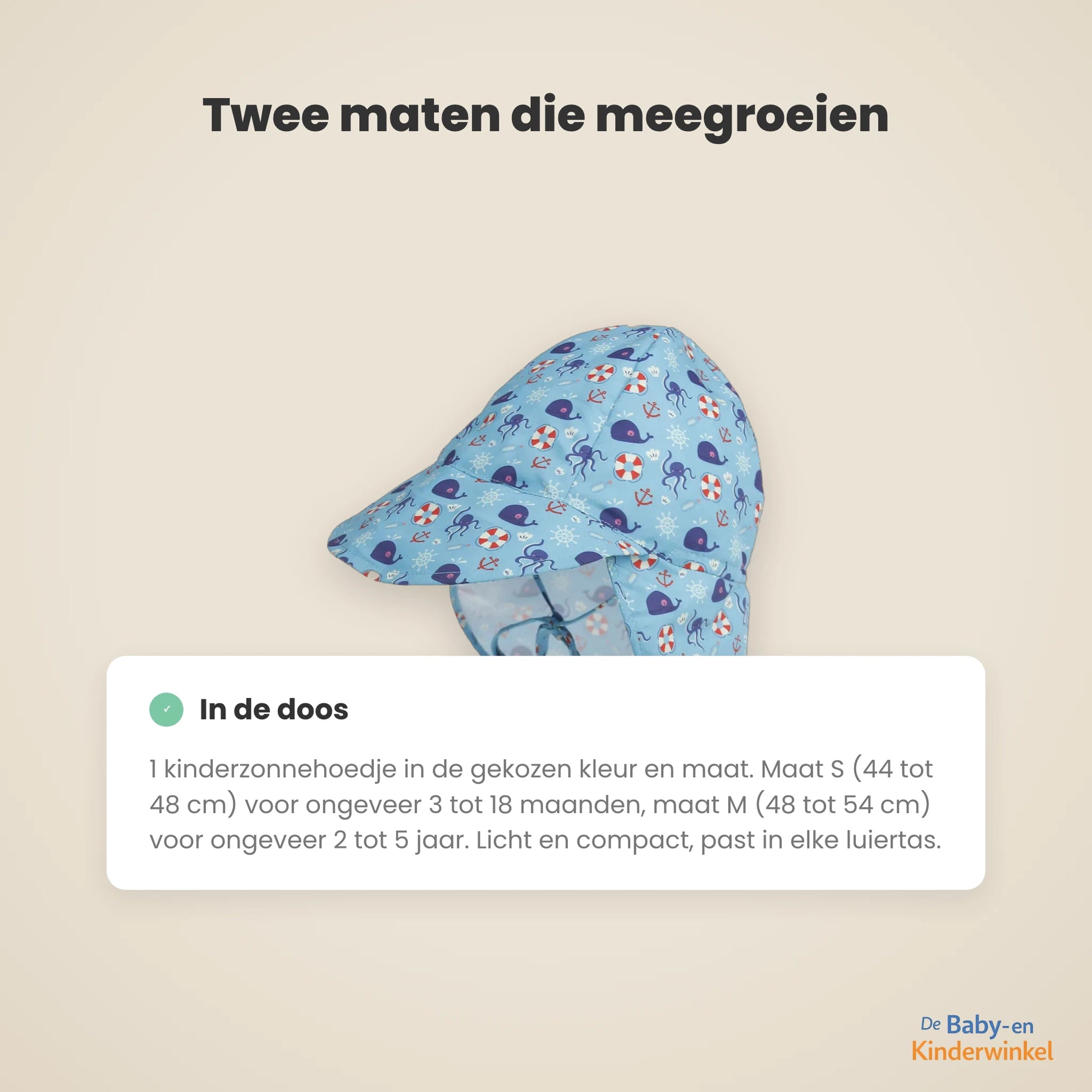 ZonneKapje inhoud en formaat