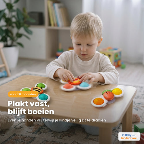 Toddla Zuignap-spinners sfeerbeeld in gebruik