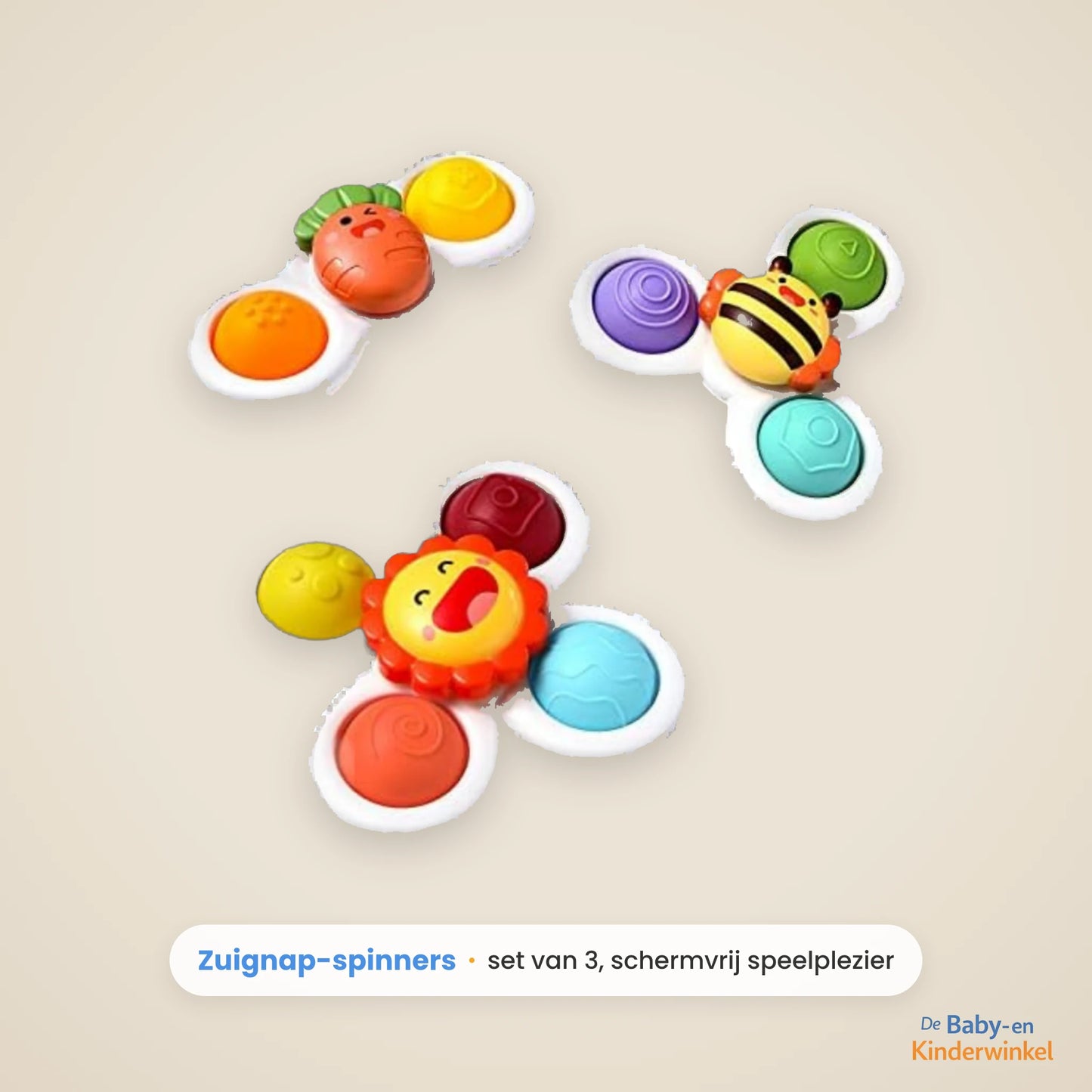 Toddla Zuignap-spinners product